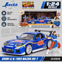 Jada Toys Street Fighter 1993 Mazda RX-7 1:24 Die-Cast Car