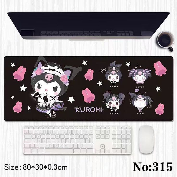 Kuromi Mouse pad 315