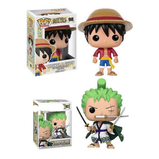2 pcs - Luffy & zoro  pop set net price 160