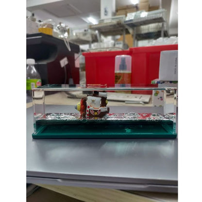 Luffy Ship In Black Water Showpeice