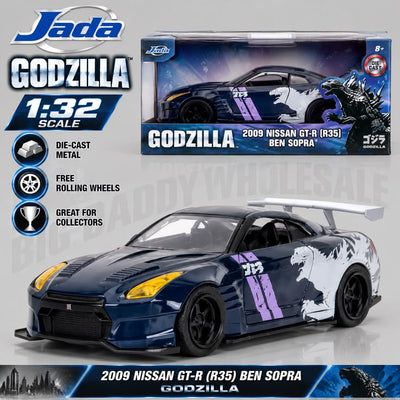 Jada Toys Godzilla Nissan GT-R 1:32 Die-Cast Car
