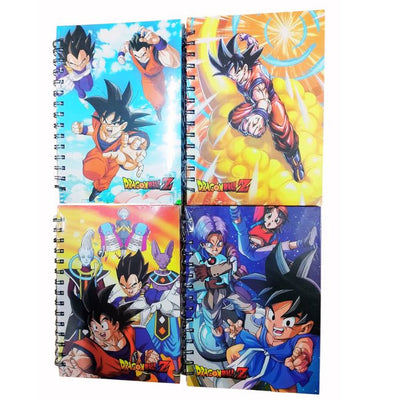 2PC -  Spiral A5 DIARY dbz Net price 87