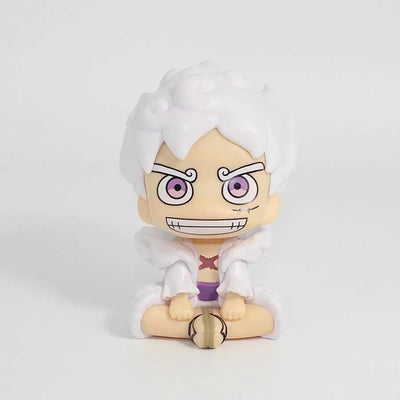 gear 5 luffy sitting