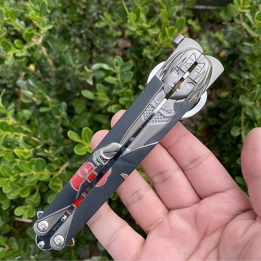 Pack of 3 Butterfly anime knife mix design ( net price 120 )