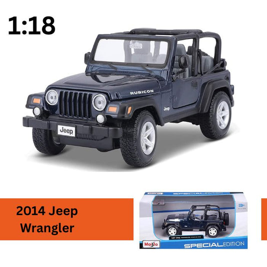 Maisto Imported Official Licensed 1:18  Jeep Wangler Rubicon
