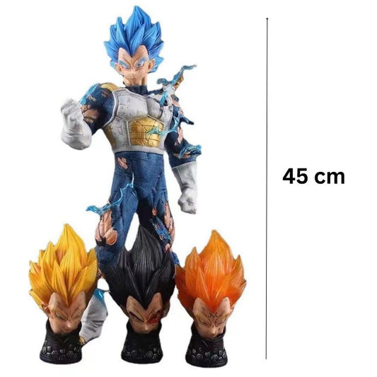 4 face Vegeta 41 cm