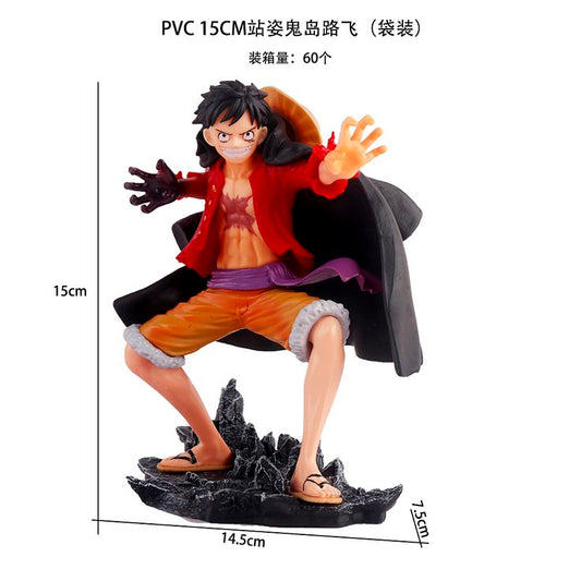 Monky dluffy both hands in air