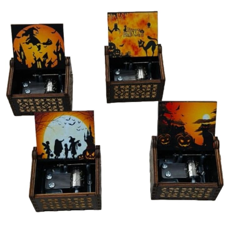 Halloween Music Boxes