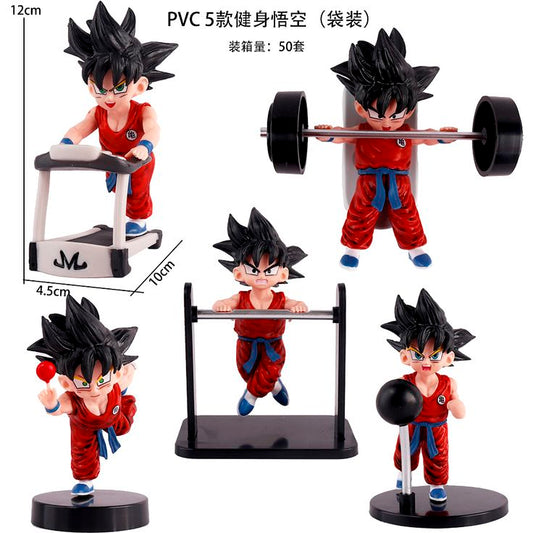 New Gym season dbz set of 5