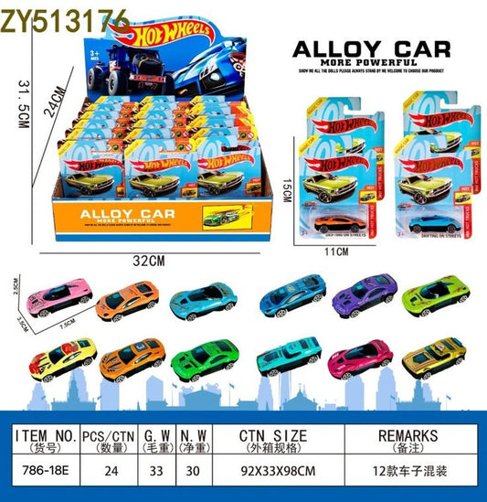 36 pcs box - Sports Car (cp) Net price 48