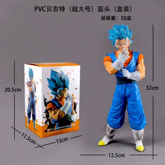 giant vegeta blue hair