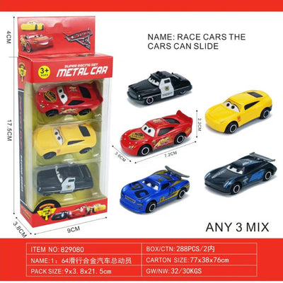 Set of 3 Pixl Cars  B