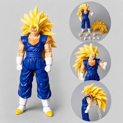 DBZ Super Saiyan 3 Vegito 15cm Anime Action Figure New