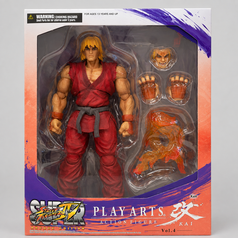 Super Street Fighter IV Ken Masters 25cm Action Figure Vol. 4