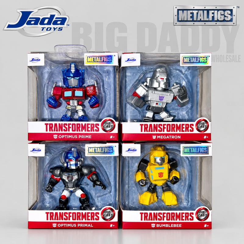 12pcs - Jada Toys Transformers 2.5" Metal Figure Net price 660