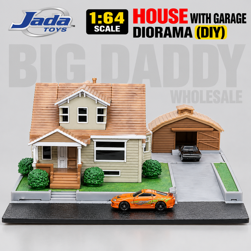 Jada Toys Fast & Furious Brazil House Diorama