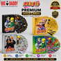 Natuto Gold cards mix design ( Pack of 10 ) Net price - 78