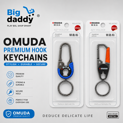 omuda premium Hook keychain mix