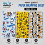 Mix design Dora / cat Wrapping sheet Pack of 50