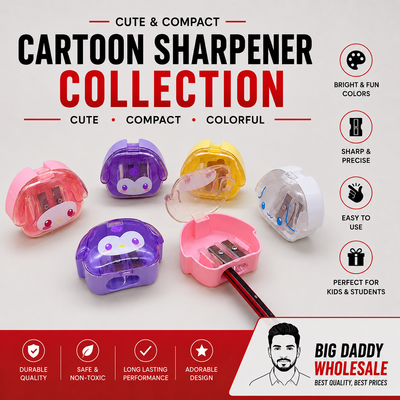 12 pcs - Kuromi Round sharpner Net price 12