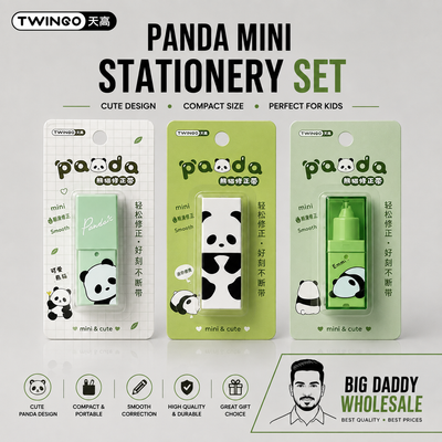 2 pcs - Panda boxCorrection tape in blister display packing net price 44