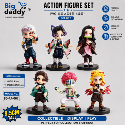 Demon slayer  set of 6  akaza set