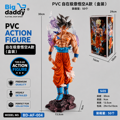 Dbz Goku Black  Hair Ultra Instinct On Stone