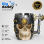 Angry Skull shape hammer Steel cup