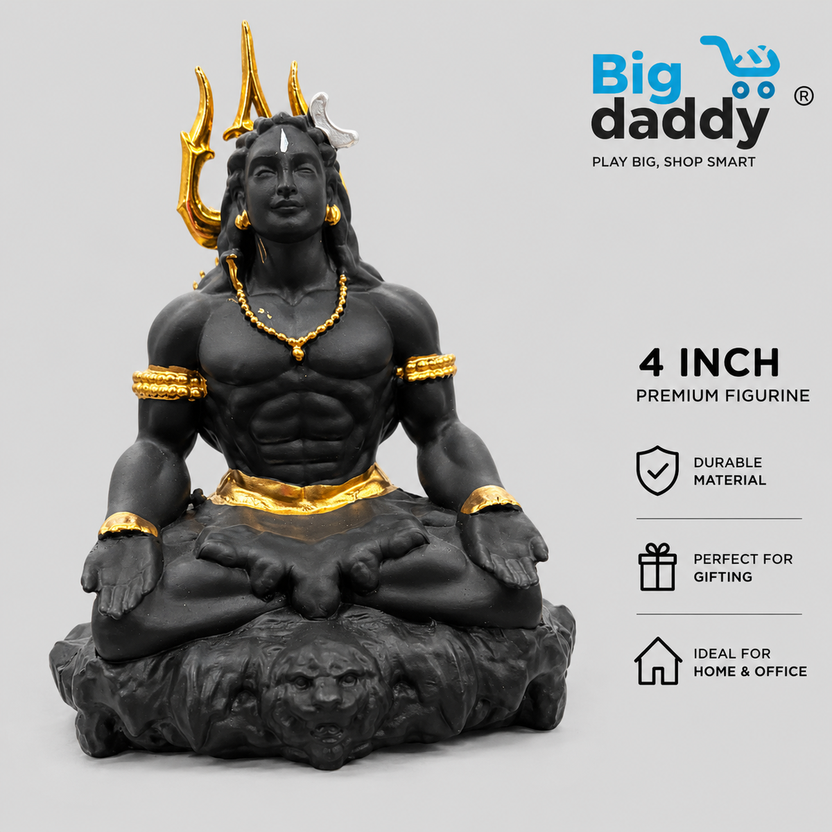 Sitting Shiva in Adiyogi pack of 3 ( net price - 90 )