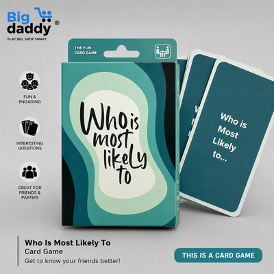 Who is most likely too party  Games Pack of 3 ( Net price - 45 )