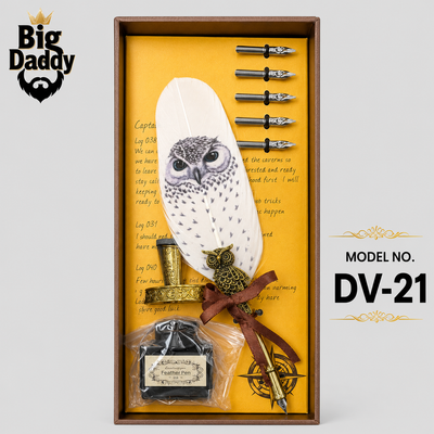 Magic boy big size Owl ink pen set DV21