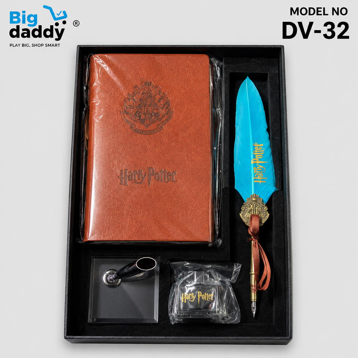Hari putter (  Magic boy )brown leather diary set DV32