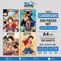 One piece Luffy  Cardboard Pack of 6 ( Net price - 45 )