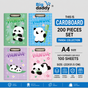 panda Cardboard Pack of 6 ( Net price - 45 )