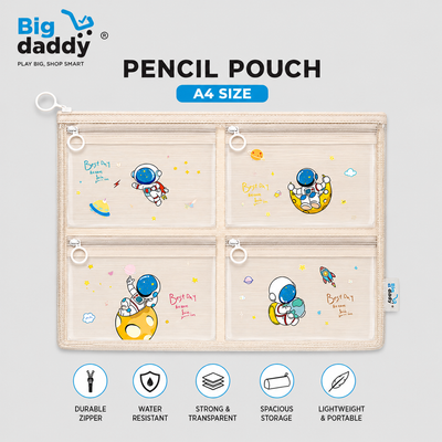 space  A4 Size file pouch  Pack of 12 ( Net price - 21 )