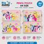 Unicorn colourful A4 Size file pouch  Pack of 12 ( Net price - 22 )