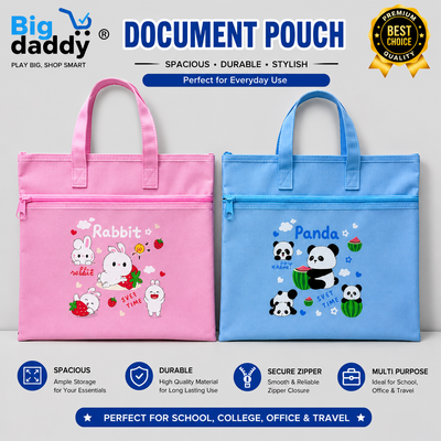 Panda file bag heavy quality