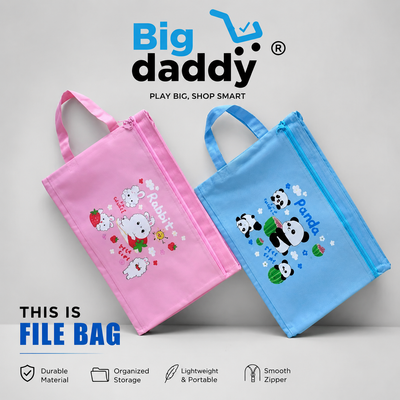 Panda side bag file pouch