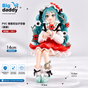 Miku Action fiqure with flower