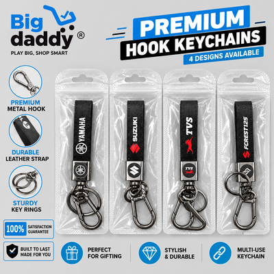 Mix design Premium Hook keychains For bikes Pack of 3 ( Net price - 58 )