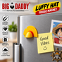 Luffy hat shape plastic fridge magnet Pack of 6 ( Net price - 55 )