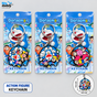 Dora Family Mix design Rotating keychain Pack of 10 ( Net price 45 )