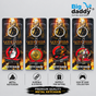 God of war  Mix Rotating keychain pack of 10 ( Net price - 45 )