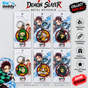 Demon main character Rotating keychain Pack of 10 ( Net price -45 )