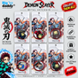 Hot selling Demon slayer mix keychains pack of 10  ( Net price - 45 )