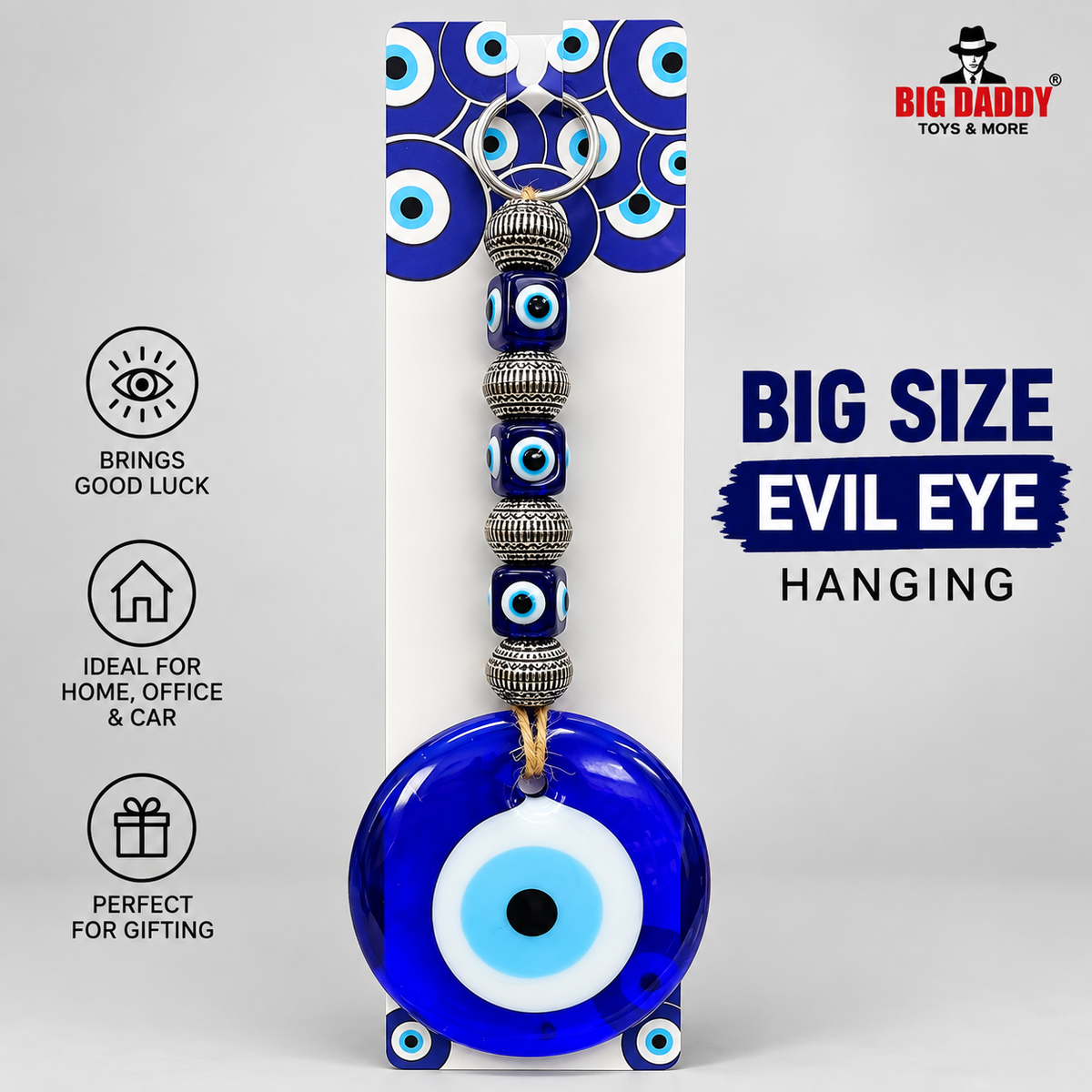 Evil eye big hanging Pack of 2 ( Net price 175 )