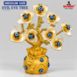 Medium size golden evil eye tree