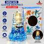 New Glitter tower showpiece with light