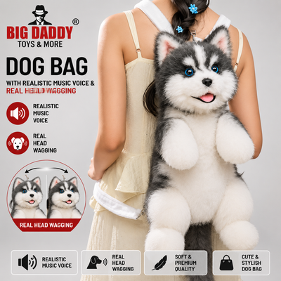 New Dog bag With  real head waving & 4 music modes  Mix design ( Check vedio )