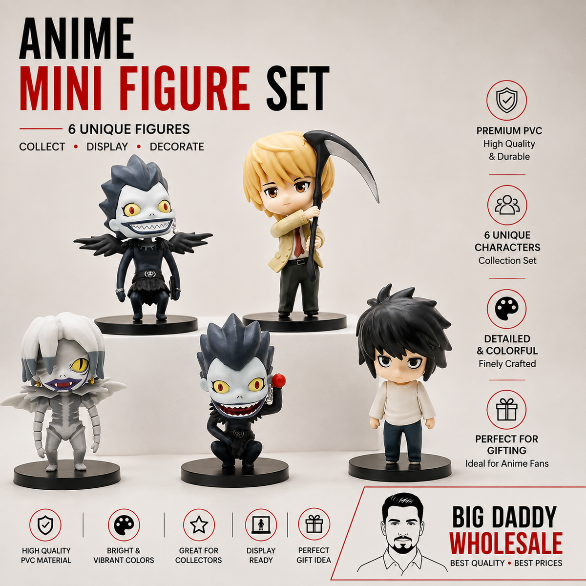 Deathnote Set 6 pcs